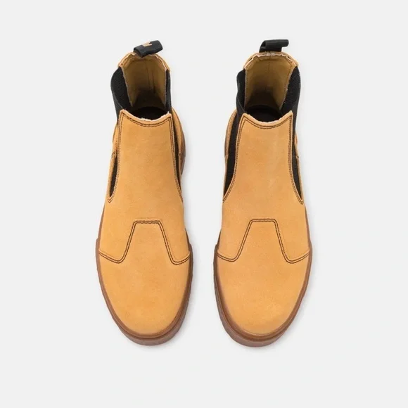 Puma Women’s Mayze Platform Chelsea Suede Tan Gum Sole Casual Boots Size 8.5 New - Picture 8 of 13